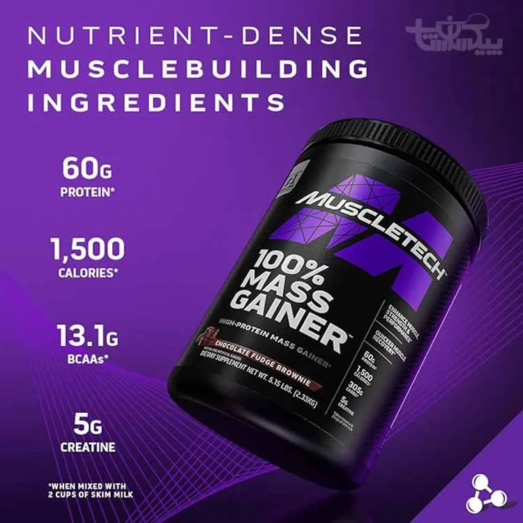 مس گینر ماسلتک 100%-بررسی ترکیبات و خرید |فروشگاه پیکسان