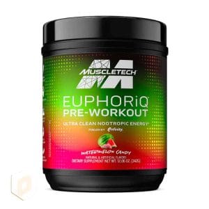 مکمل قبل تمرین-پمپ ماسلتک EUPHORIQ PRE-WORKOUT مکمل قبل تمرین-طعم آبنبات هندوانه ای|مکمل پیکسان