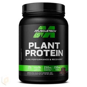 پروتئین گیاهی ماسل تک-طعم کیک براونی شکلاتی-plant protein muscletech|مکمل پیکسان