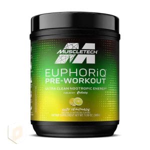 مکمل قبل تمرین-پمپ ماسلتک EUPHORIQ PRE-WORKOUT مکمل قبل تمرین-طعم لیموناد یوزو