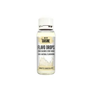 قطره های طعم دهنده اپلاید-کالری صفر-FIT CUISINE FLAVO DROPS 38ML-طعم شکلات سفید|فروشگاه پیکسان