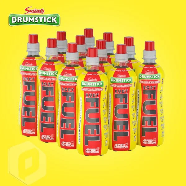 بادی فیول-نوشیدنی اپلاید نوتریشن آبرسان الکترولیت-انرژی زا رژیمی body fuel-طعم تمشک رزبری applied-12*500mlمکمل پیکسان