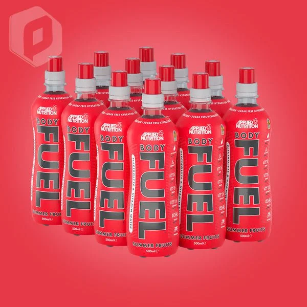 بادی فیول-نوشیدنی اپلاید نوتریشن آبرسان الکترولیت-انرژی زا رژیمی body fuel-طعم میوه های تابستانی applied-12*500ml|مکمل پیکسان